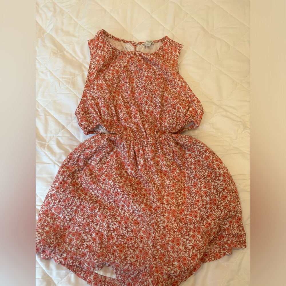 american eagle floral romper